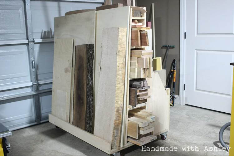 DIY Mobile Lumber Cart (Plans from Woodworking for Mere 